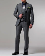 Load image into Gallery viewer, Dark Gray Groom Tuxedos