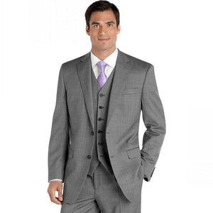Dark Gray Groom Tuxedos