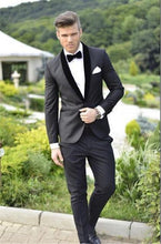 Load image into Gallery viewer, Dark Gray Groom Tuxedos