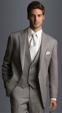 Load image into Gallery viewer, Dark Gray Groom Tuxedos