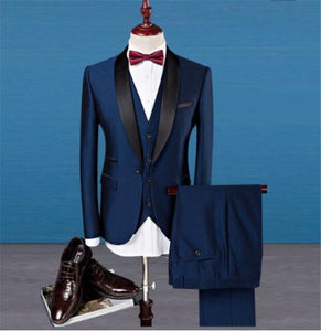 Wine Red Burgundy Mens Suits Slim Fit