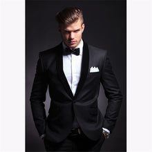 Load image into Gallery viewer, Wine Red Burgundy Mens Suits Slim Fit