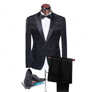 Wine Red Burgundy Mens Suits Slim Fit