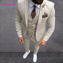 Load image into Gallery viewer, Wine Red Burgundy Mens Suits Slim Fit