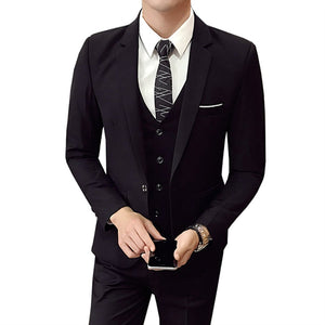 2019 new men's business casual high-end custom blazer