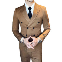 Load image into Gallery viewer, British style men&#39;s banquet business solid color blazer